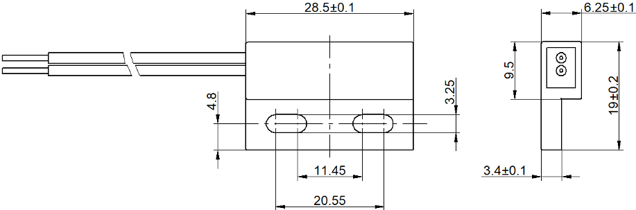 MRS21 Outline Drawing