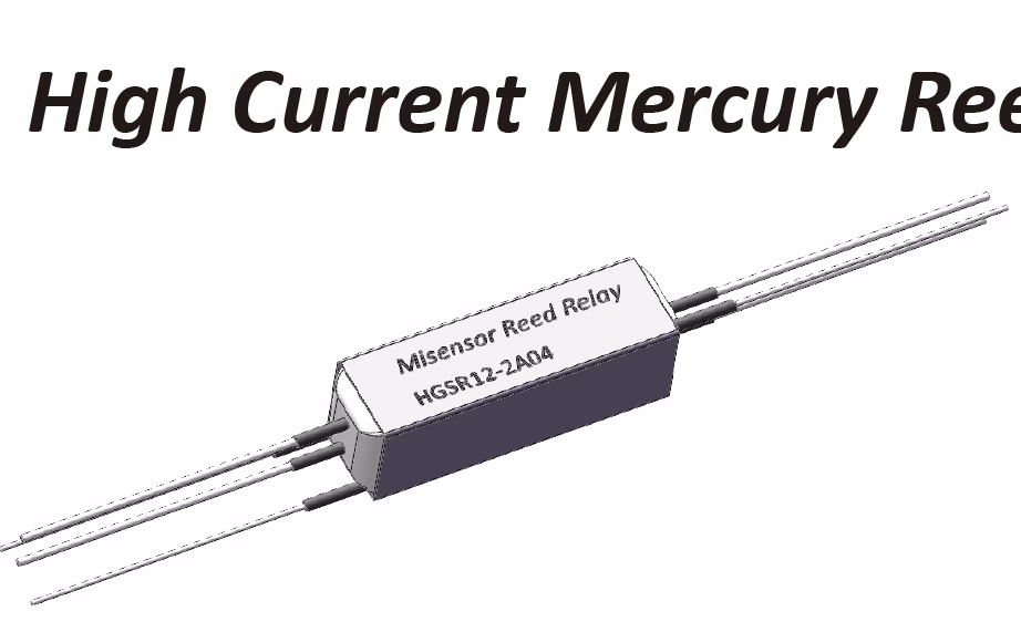 12V 2Channel High Current Mercury 5A Wetted Relay HGSR12-2A04 - Hgsr 2a04 01