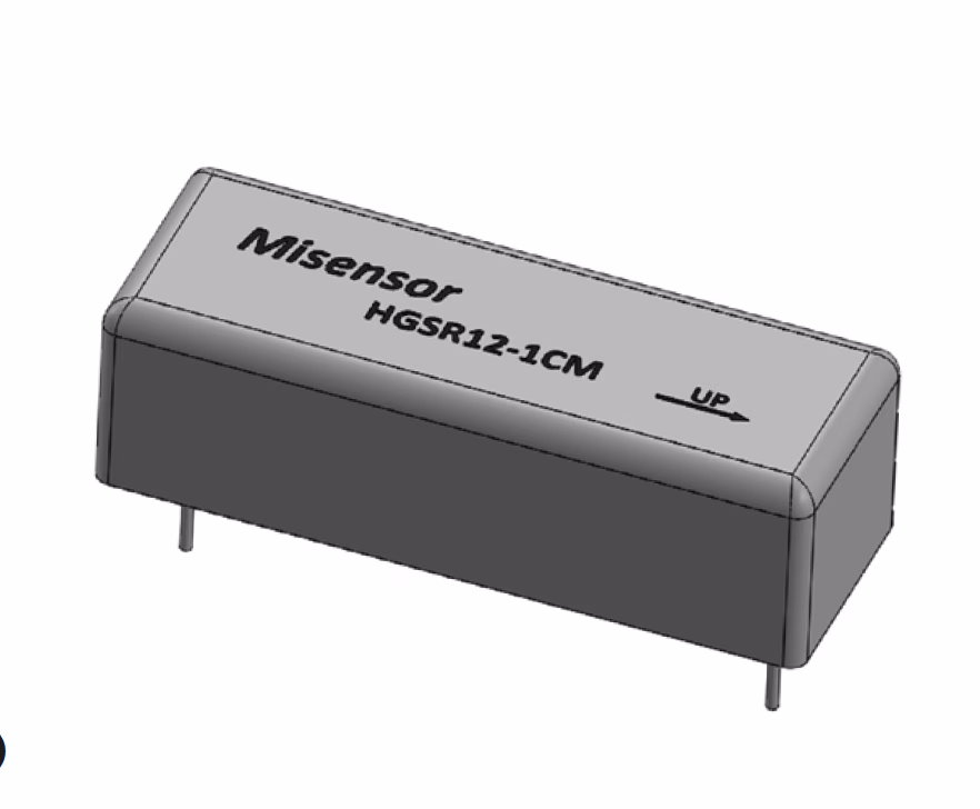 12V Mercury Wetted Relay with Shell HGSR12-1CM - Hgsr12 1cm 1