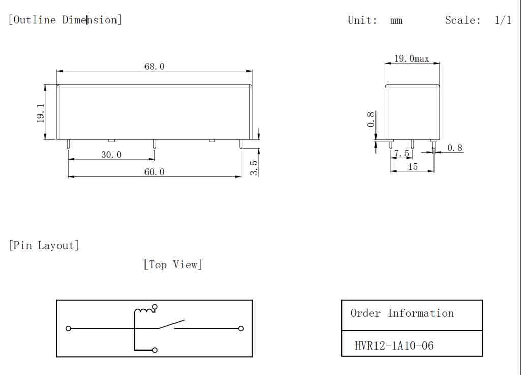 misensor HVR12-1A10-06