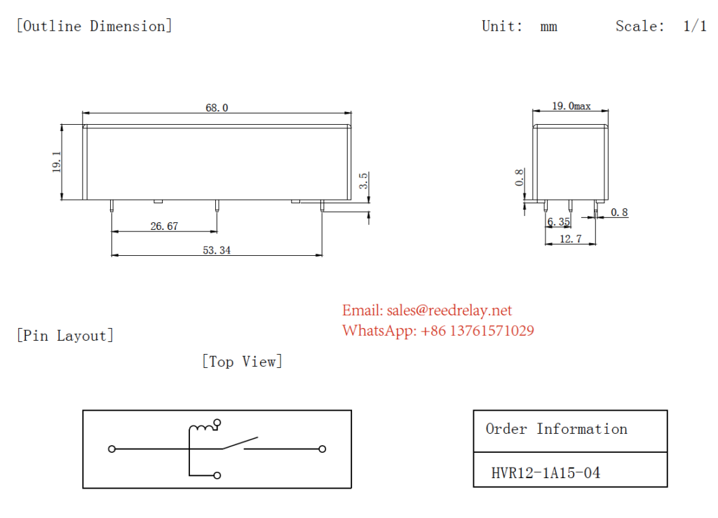 misensor HVR12-1A15-04
