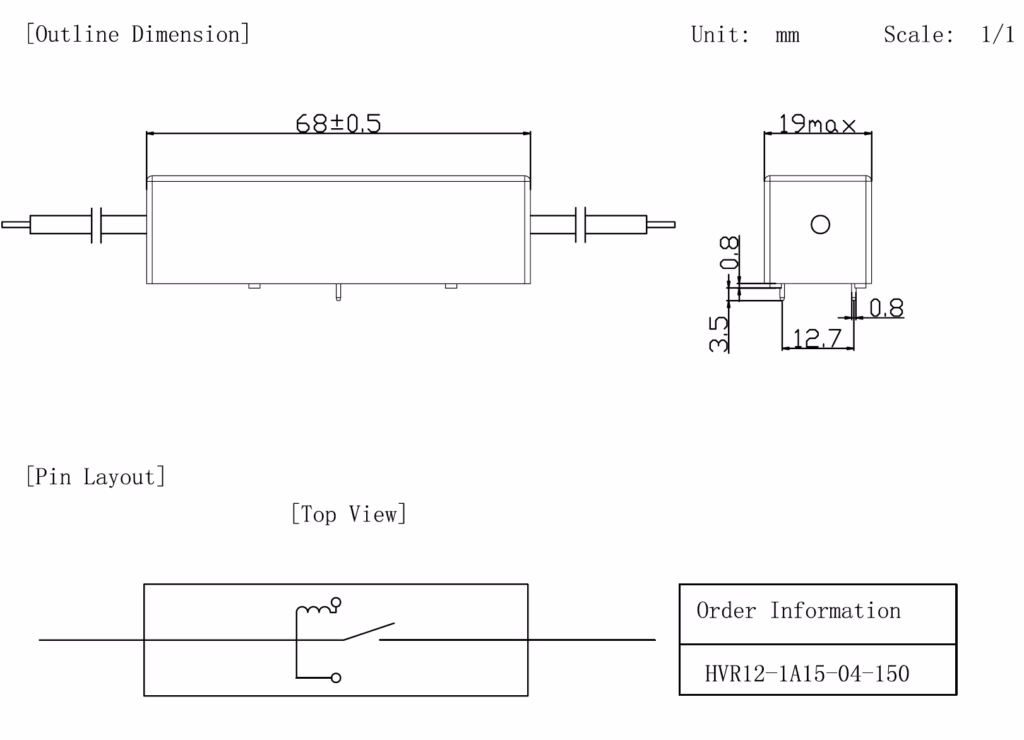 MiRelay HVR12-1A15-04-150