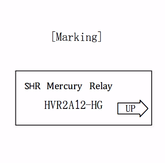 2Channel 12V Mercury Wetted Relay 3KV HVR2A12-HG Form2A - Hvr2a12 hg