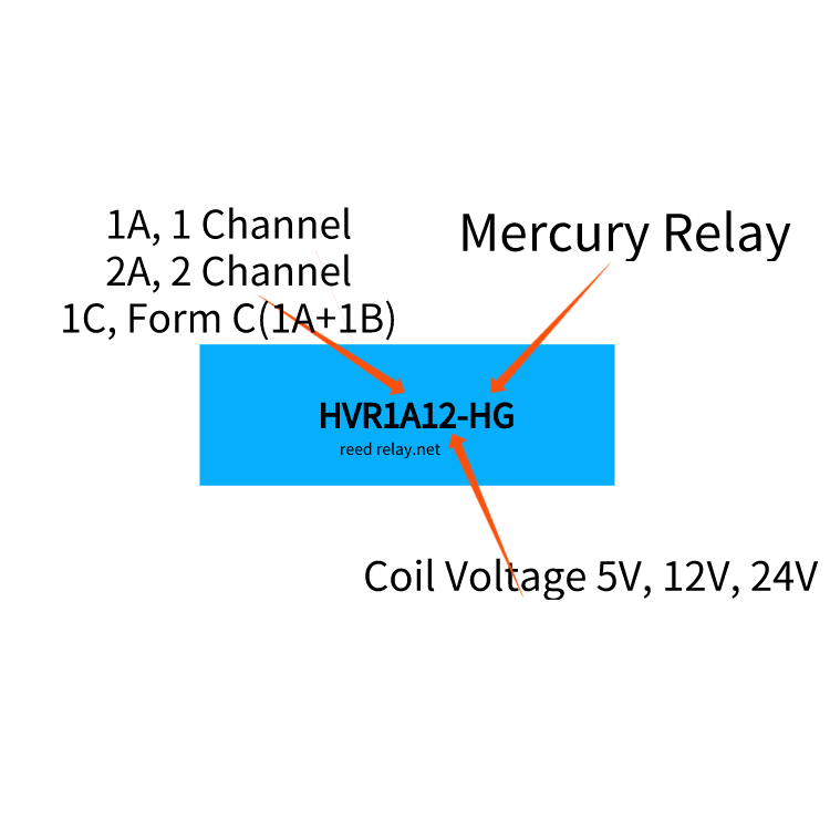 Mercury Wetted Relay HVR