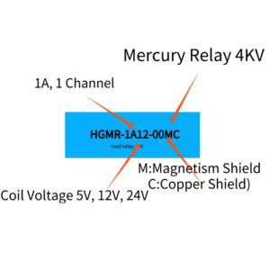 Mercury Wetted Relay HGMR