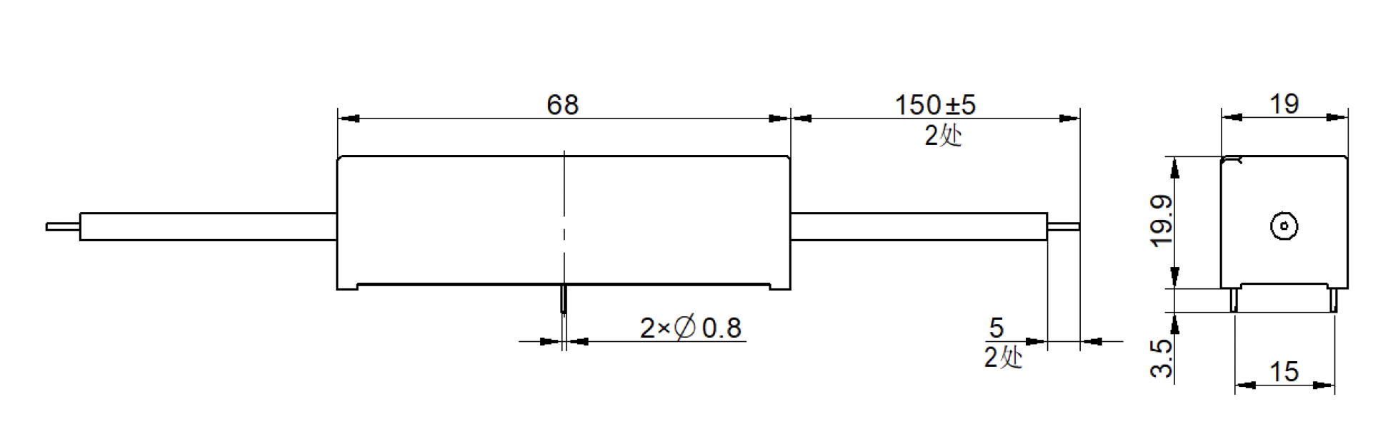 HVR12-1A10-156 drawing