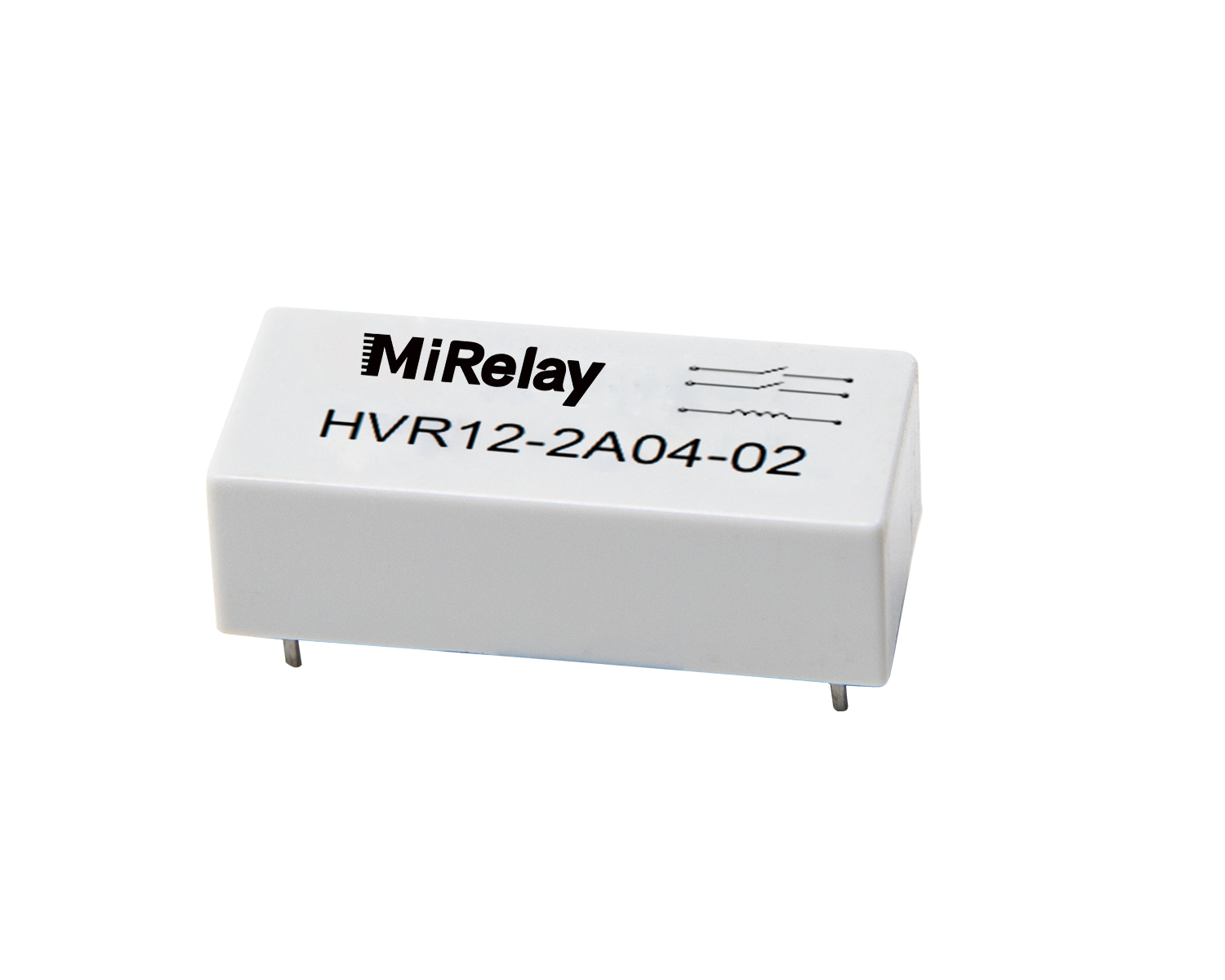 2 Channels Form A DPDT 4KV Contact 12V Coil High Voltage Reed Relay HVR12-2A04-02 - Hvr12 2a04 02 3