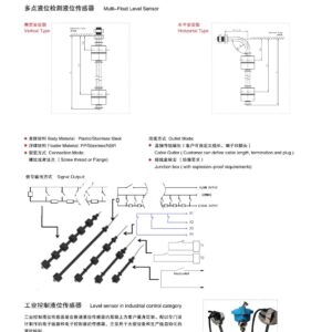 Level sensors customized design