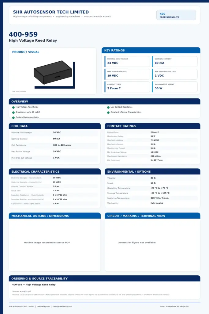 400-959 professional datasheet preview