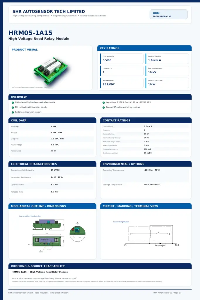 HRM05-1A15 professional datasheet preview