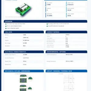 HRM05-2A15 professional datasheet preview