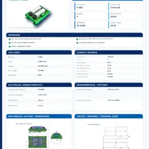 HRM05-2B15 professional datasheet preview