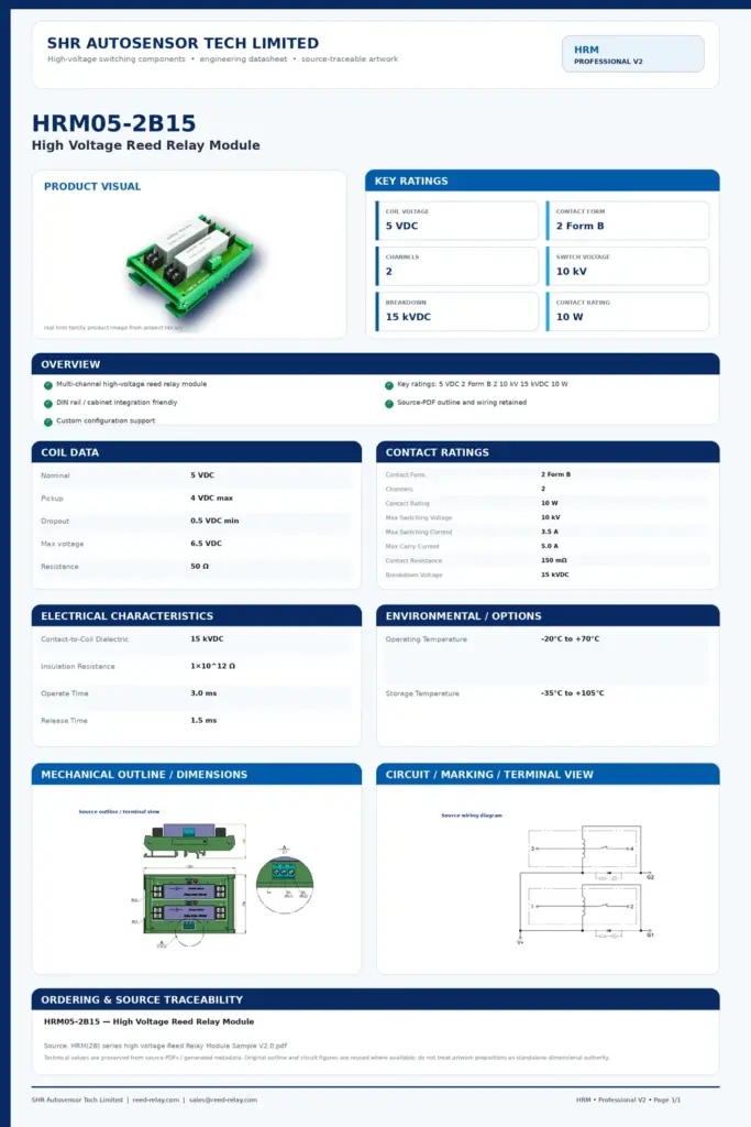 HRM05-2B15 professional datasheet preview