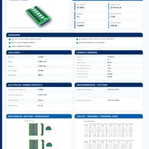 HRM12-12A04 professional datasheet preview