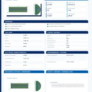 HRM12-20A04 professional datasheet preview
