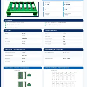 HRM12-6A07 professional datasheet preview