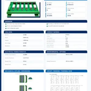 HRM12-6A10 professional datasheet preview