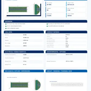 HRM24-20A04 professional datasheet preview
