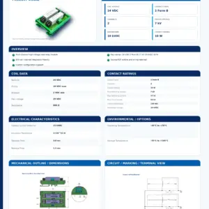 HRM24-2B10 professional datasheet preview