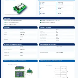 HRM24-2B15 professional datasheet preview