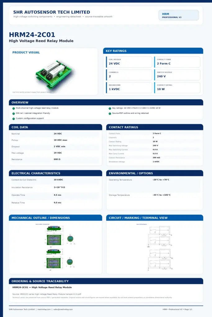 HRM24-2C01 professional datasheet preview