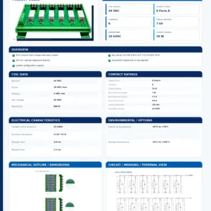 HRM24-6A10 professional datasheet preview