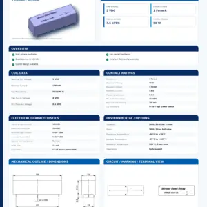 HVR05-1A10-06 professional datasheet preview