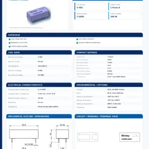 HVR05-2A06 professional datasheet preview