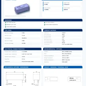 HVR05-2A07-02 professional datasheet preview
