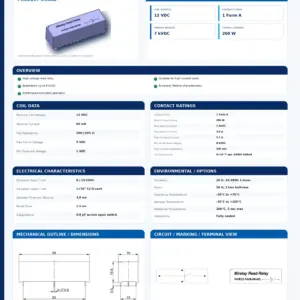 HVR12-1A08-06-HC professional datasheet preview