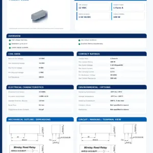 HVR12-1A10-06-P1 professional datasheet preview
