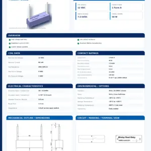 HVR12-1A10-211 professional datasheet preview