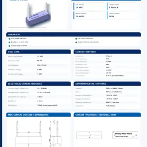 HVR12-1A15-211-P2 professional datasheet preview
