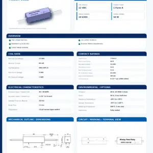 HVR12-1A20-150 professional datasheet preview