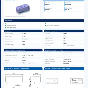 HVR12-2A06 professional datasheet preview