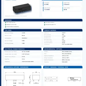 HVR12-2A10-01-YP professional datasheet preview