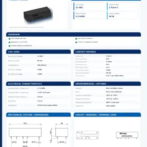 HVR12-2C05-02 professional datasheet preview