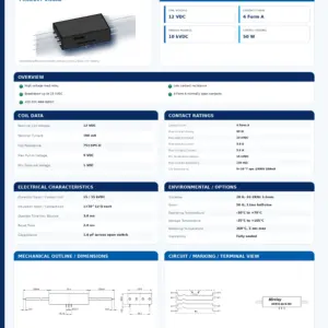 HVR12-4A15-150 professional datasheet preview