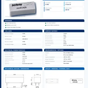 HVR1A05 professional datasheet preview