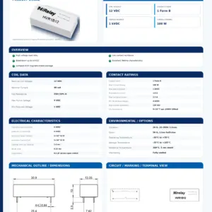 HVR1B12 professional datasheet preview
