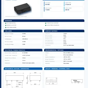 HVR24-1A08-P11 professional datasheet preview