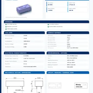 HVR24-2A06 professional datasheet preview