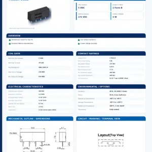SIP-1B05 professional datasheet preview