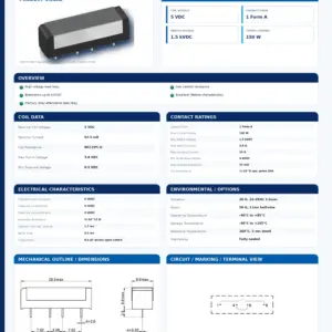 SIP-HC1A05S professional datasheet preview