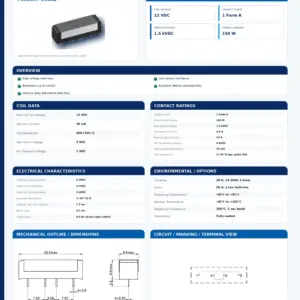 SIP-HC1A12S professional datasheet preview