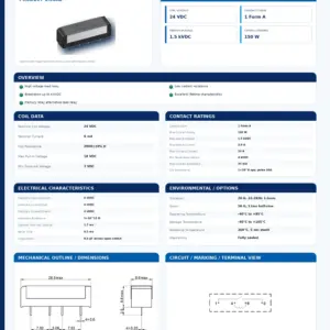SIP-HC1A24S professional datasheet preview