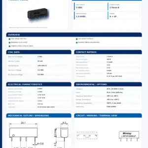 SIP-HV1A05S-LP professional datasheet preview