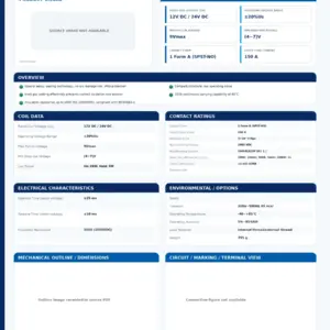 EVI-150 professional datasheet preview