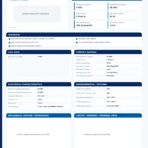 HGFR05-3A professional datasheet preview