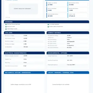 HGFR12-2A-01 professional datasheet preview